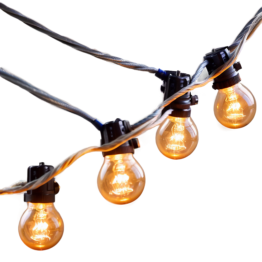 Patio String Lights Png Iwr71 PNG