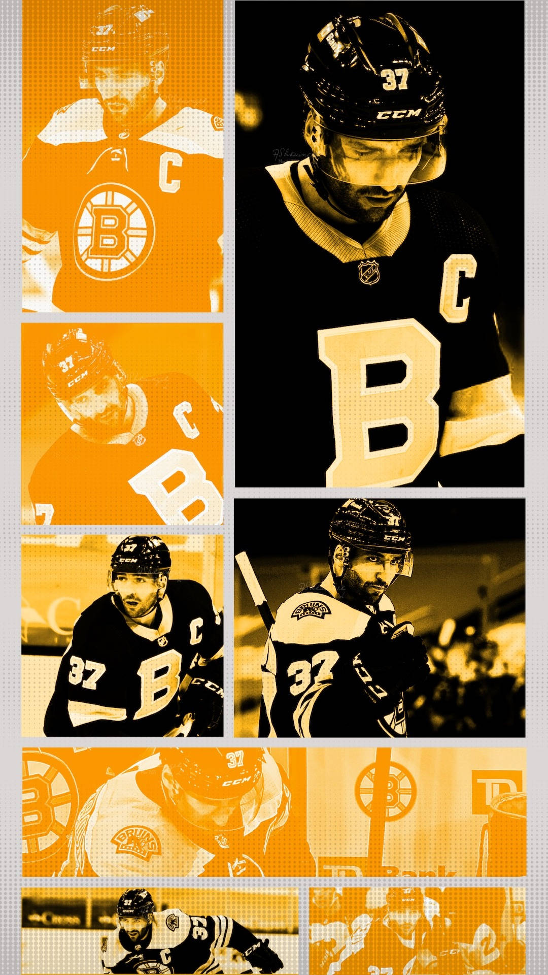 Patrice Bergeron Boston Bruins Fanart Wallpaper