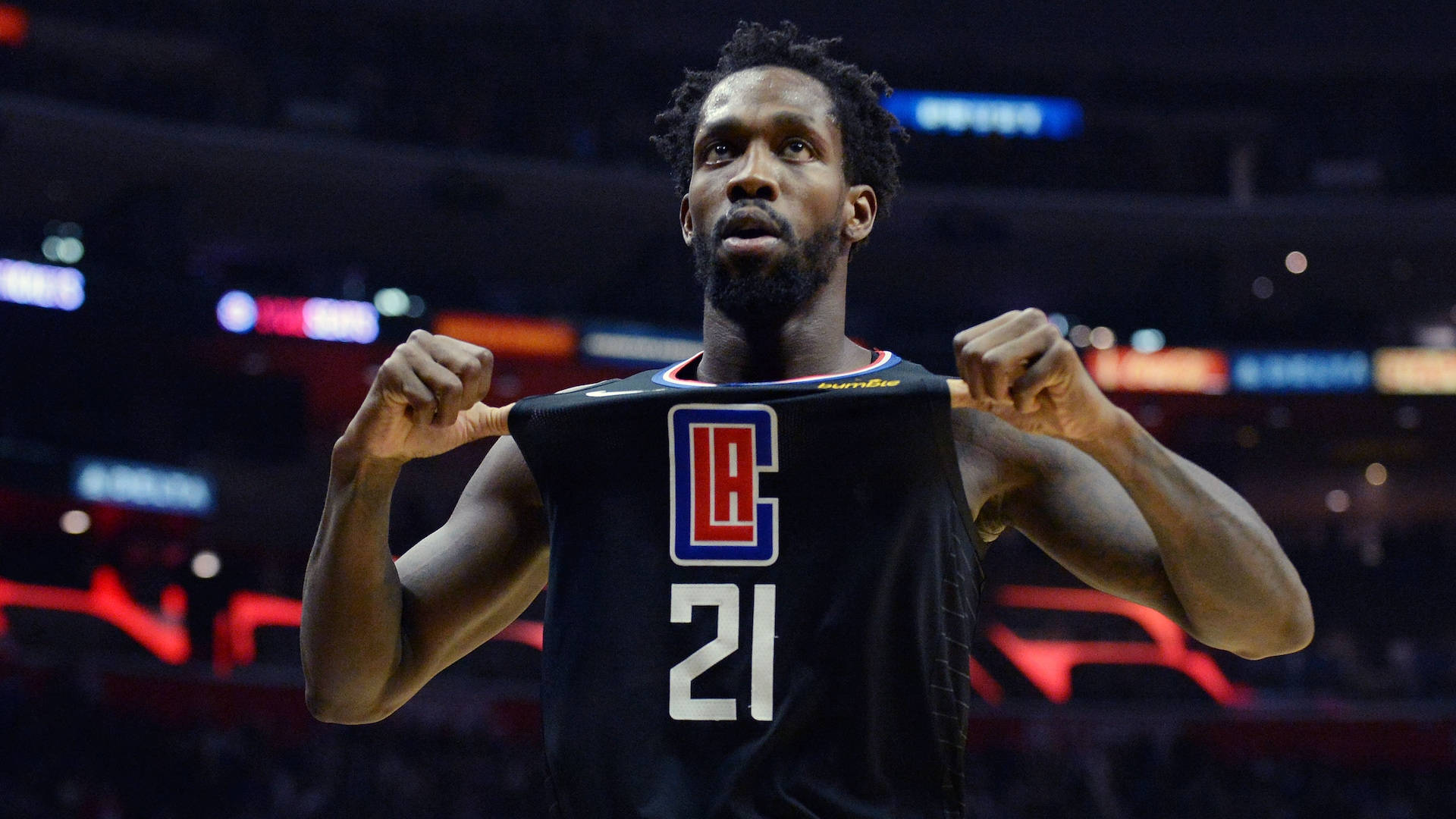 Patrick Beverly Clippers jerseytapet Wallpaper