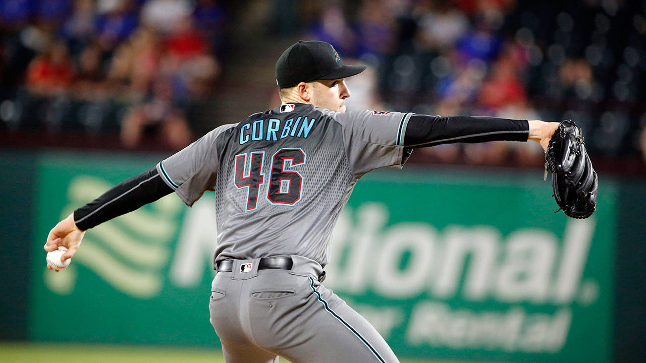 Patrick Corbin Arms Stretched Wallpaper
