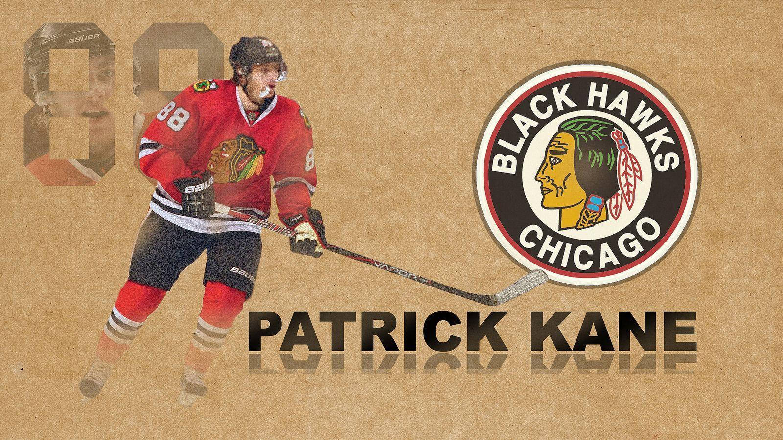Patrick Kane Chicago Blackhawks 88 Fan Art Wallpaper