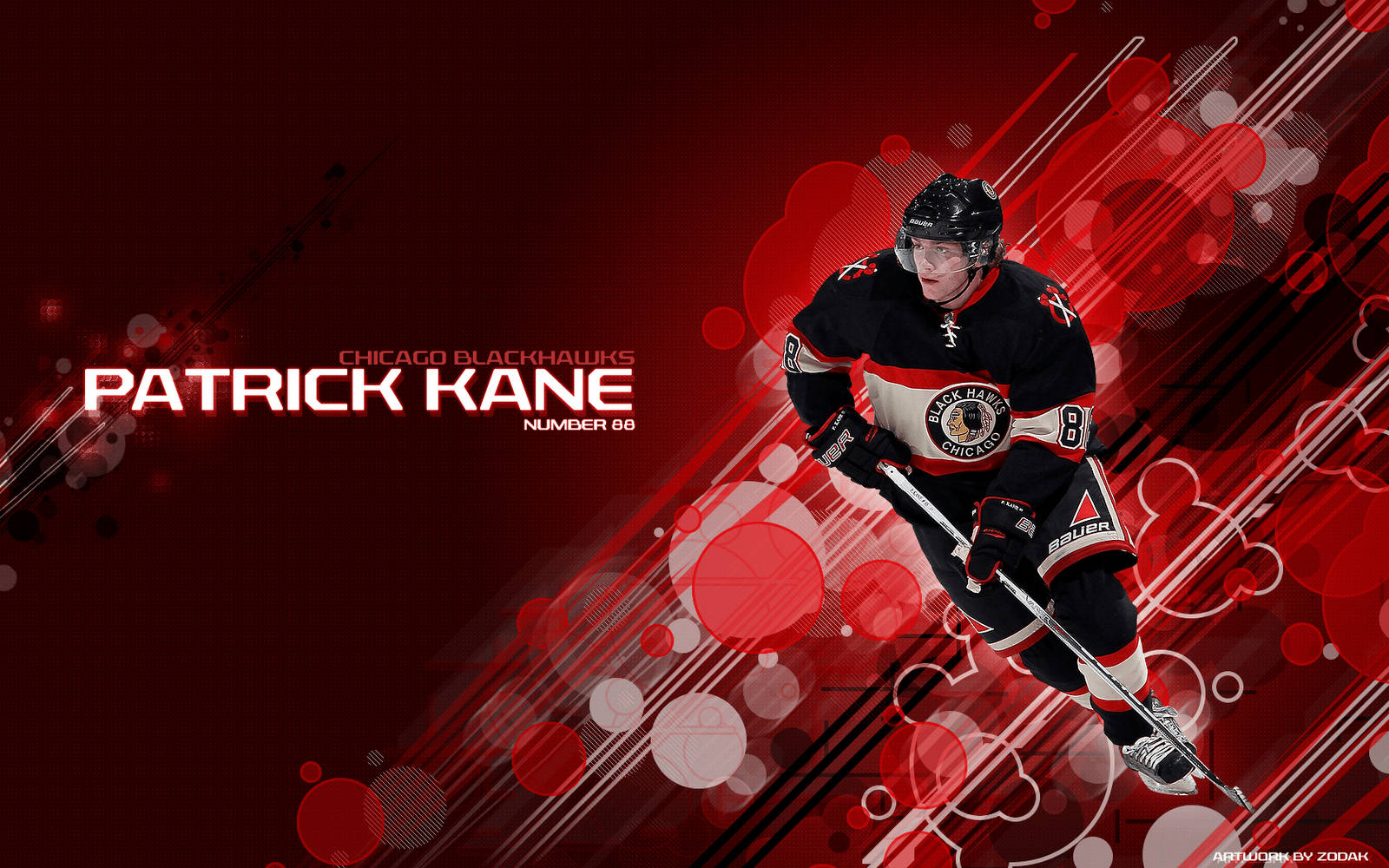 Patrick Kane Chicago Blackhawks Number 88 Wallpaper