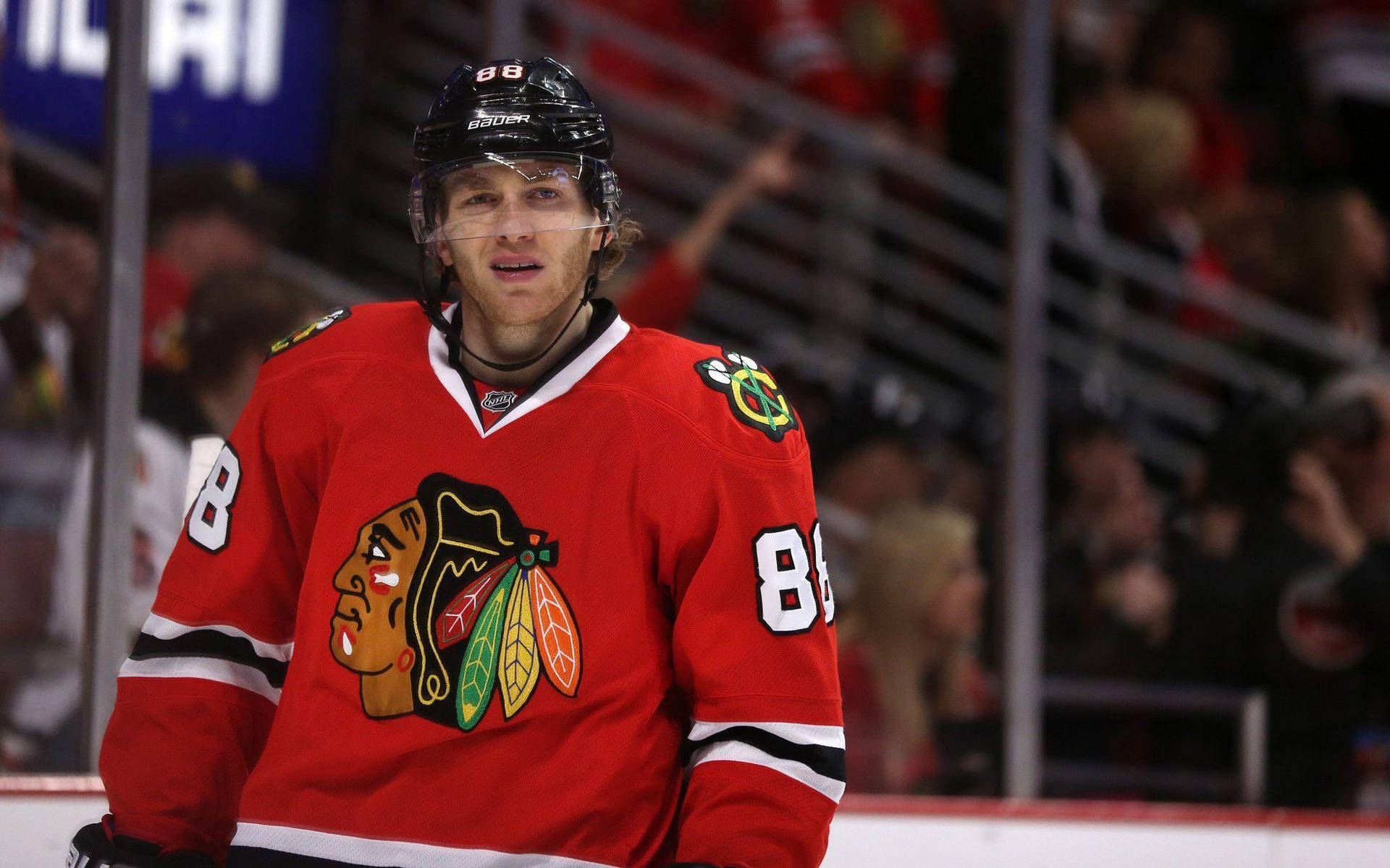 Patrick Kane Confused Expression Wallpaper