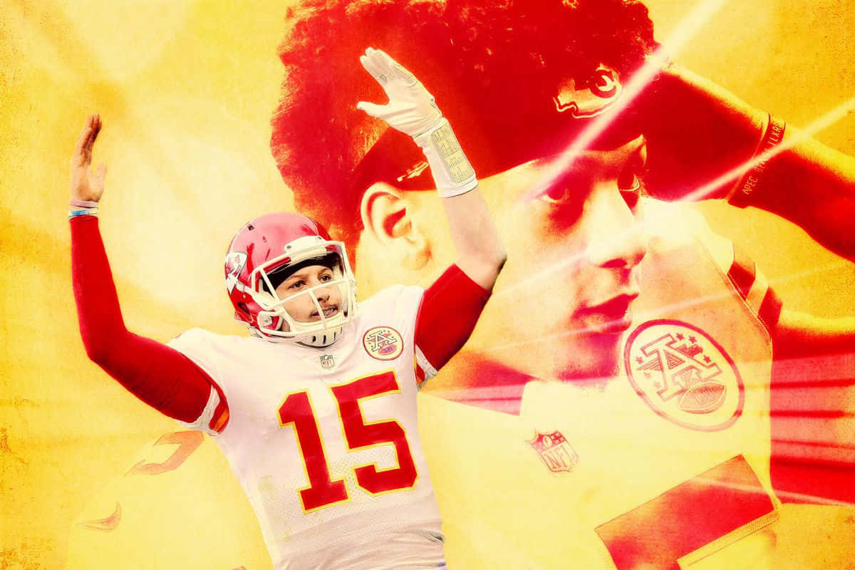 Patrick Mahomes in action during an NFL game