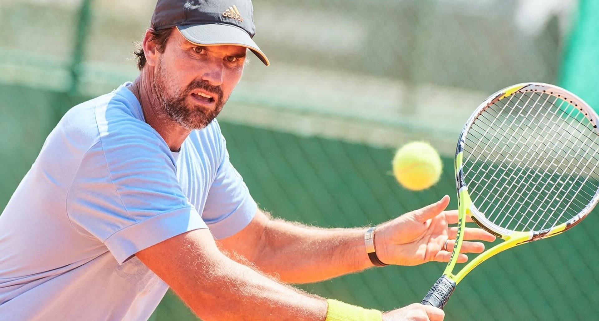 Patrick Rafter Focused Expression Wallpaper