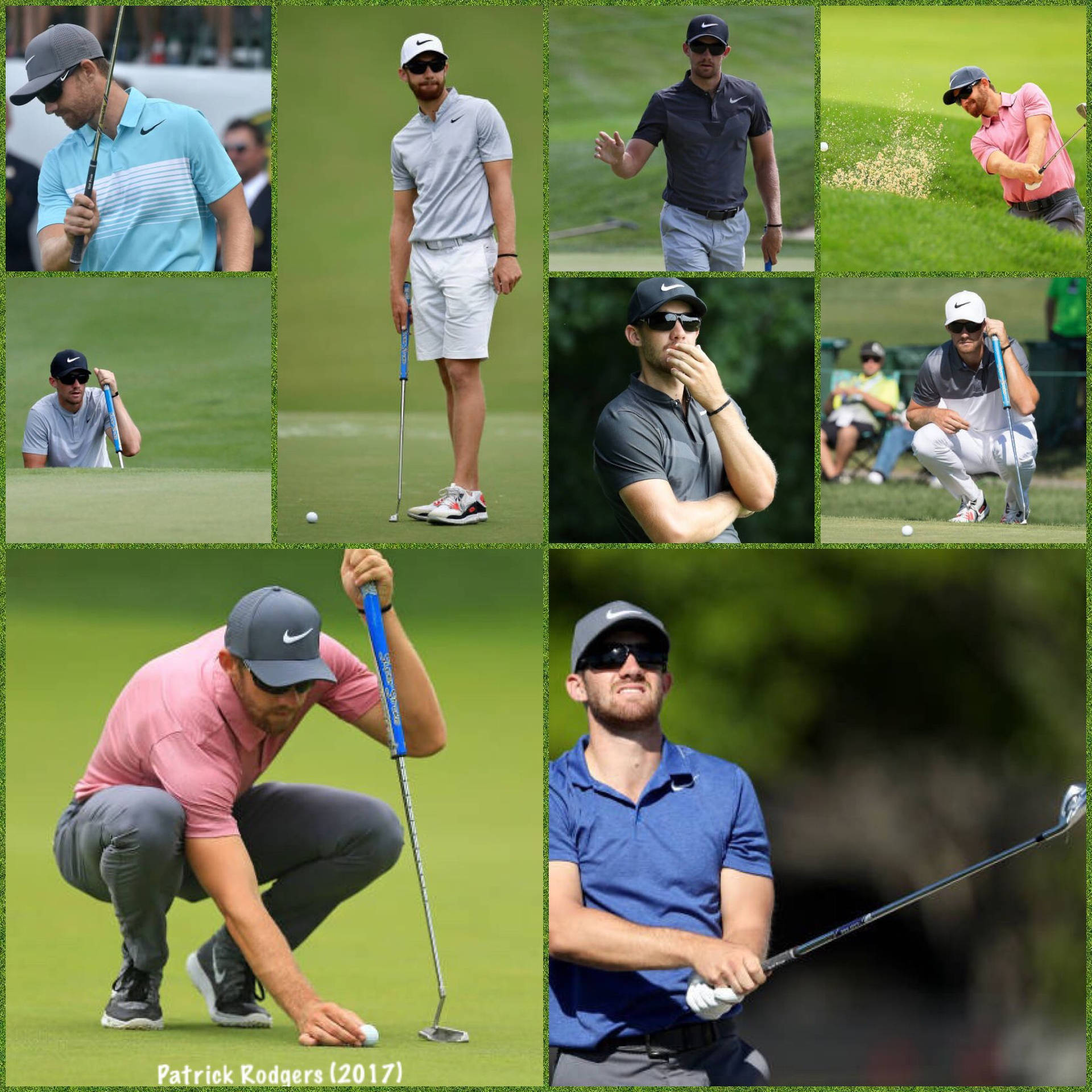 Exceptional Golfer Patrick Rodgers in Action Wallpaper