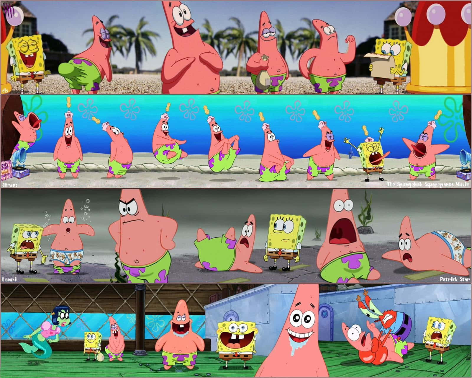 Unfazed by what life throws at him, Patrick Star remains his optimistic self.