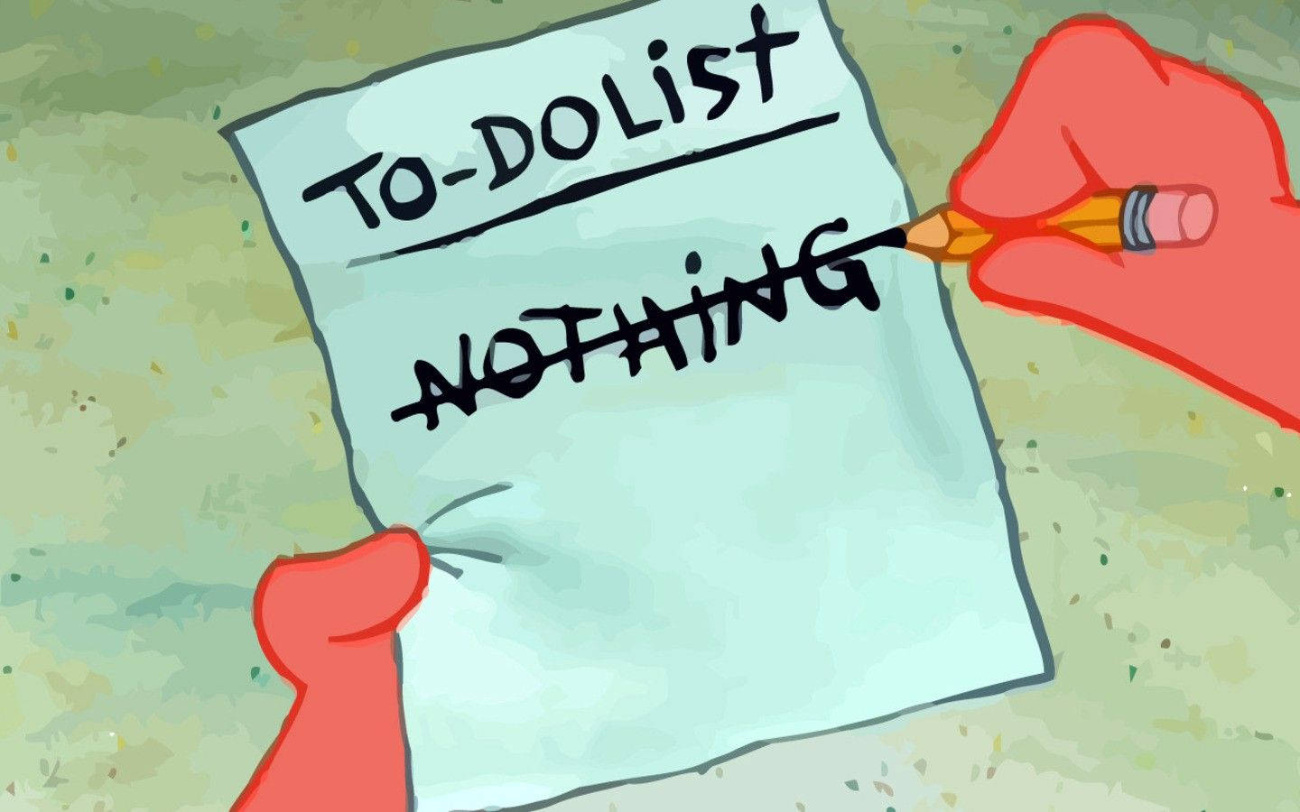 Patrick Star To Do List