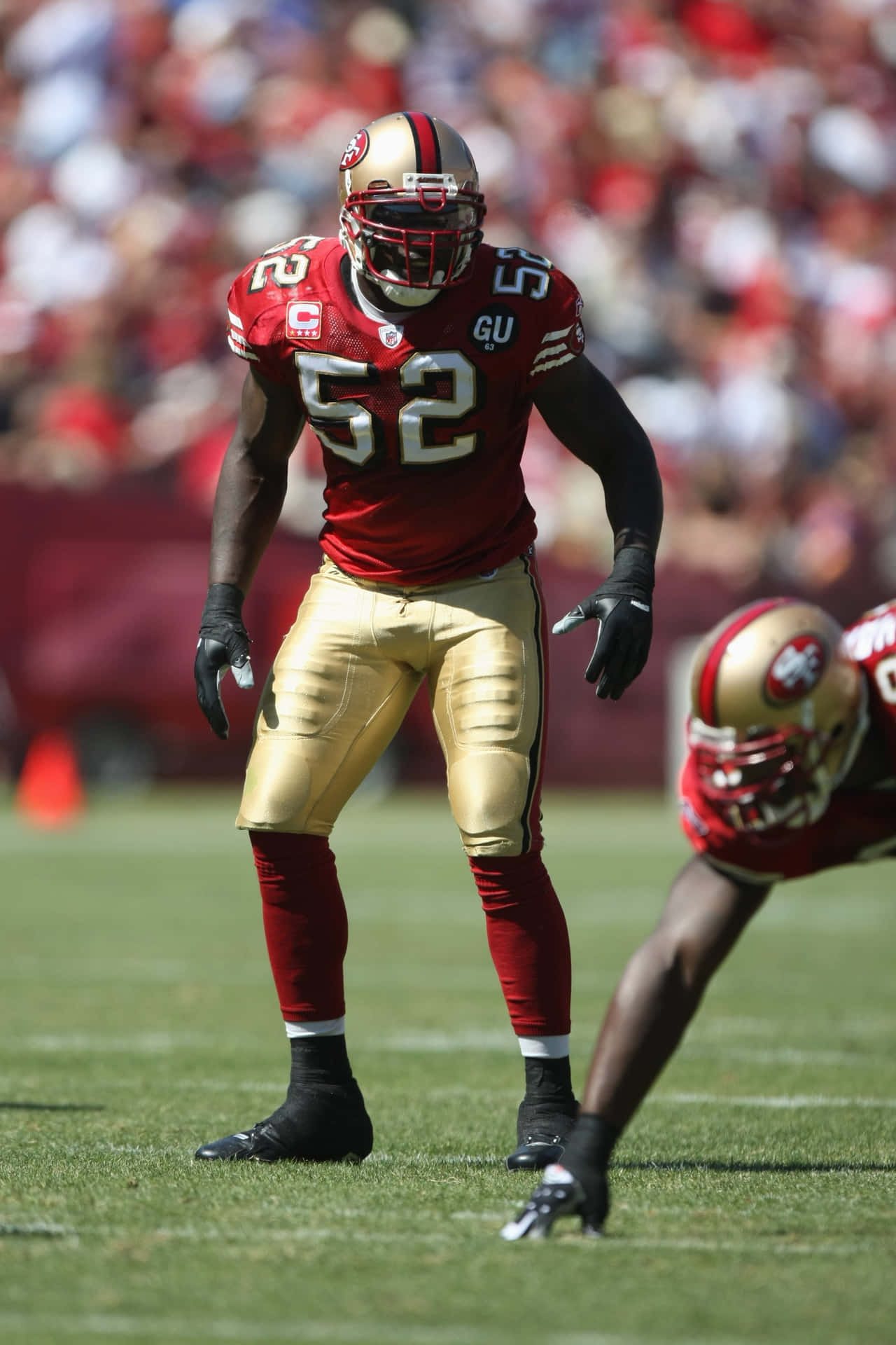 Patrick Willis Ready Position Wallpaper