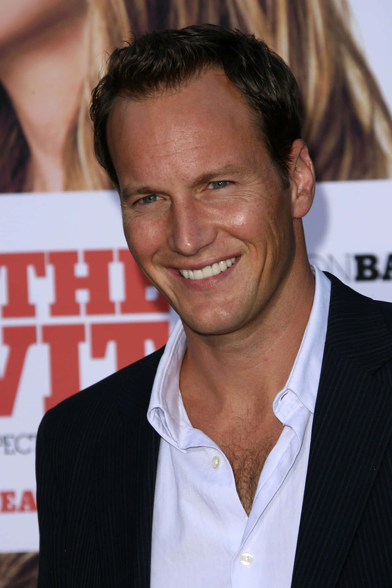 Actor Patrick Wilson attending a Golden Globe event Wallpaper