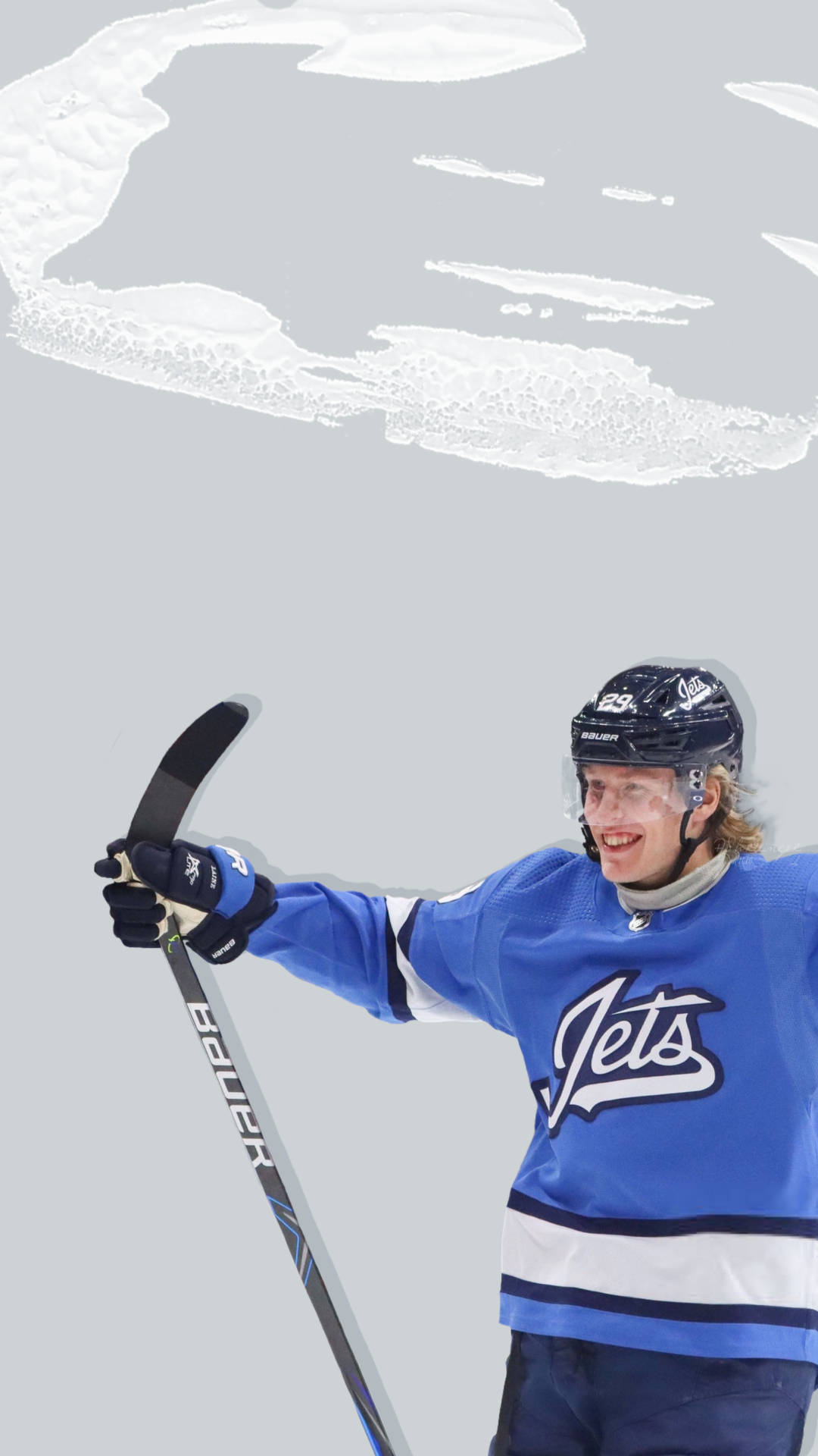 Patrik Laine Jets Ice Hockey Right Winger Wallpaper