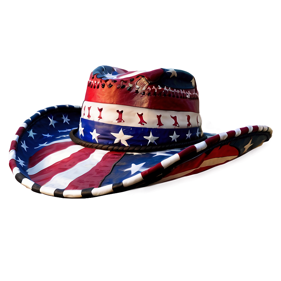 Patriotic Cowgirl Hat Png 45 PNG