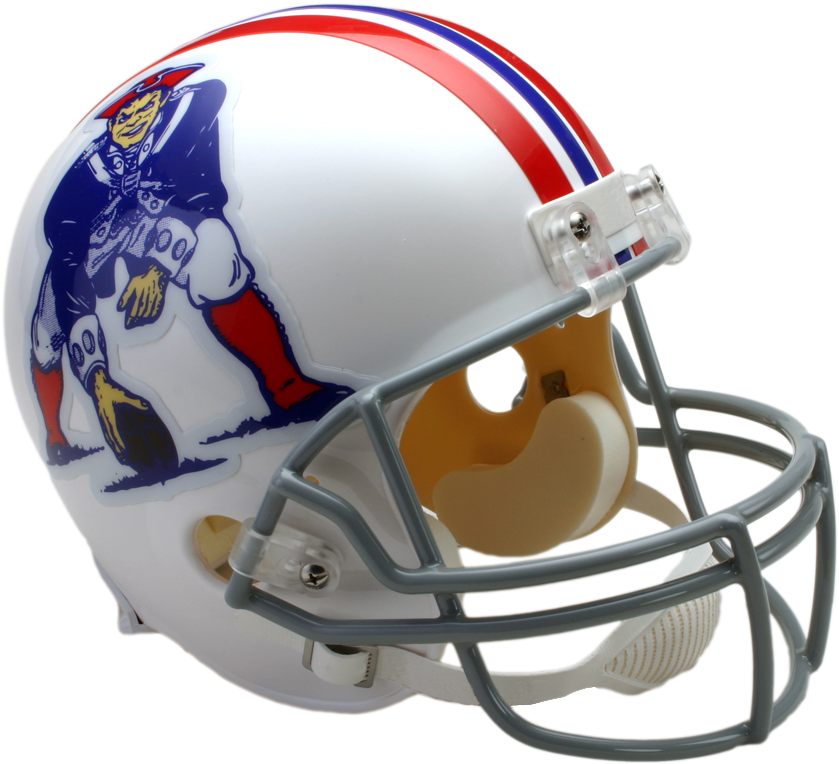 Patriotic Football Helmet Design PNG