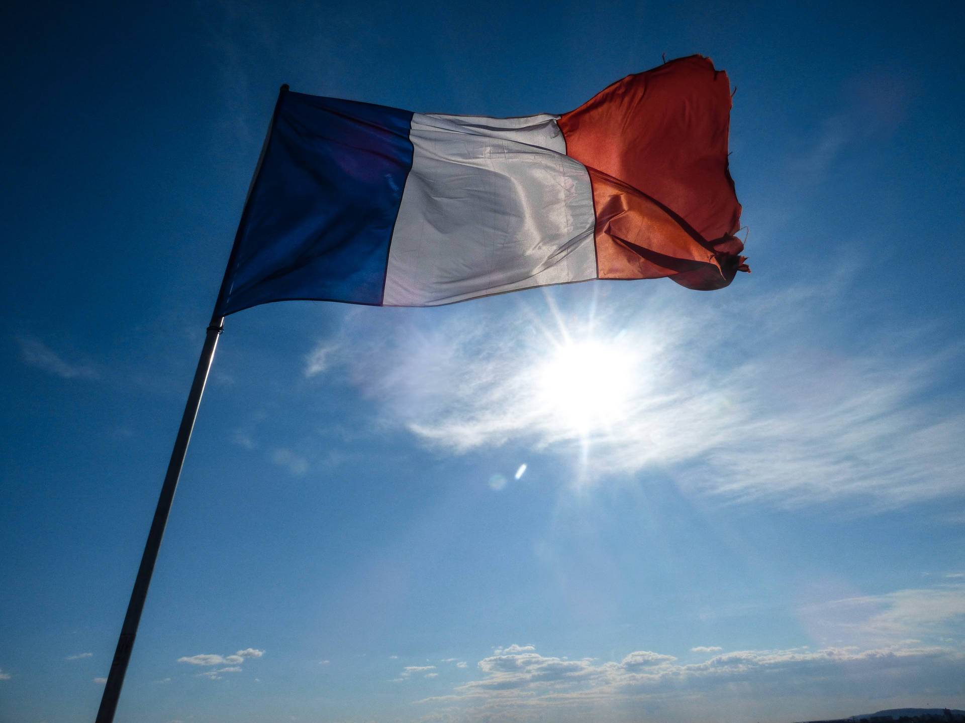 Patriotic France Flag