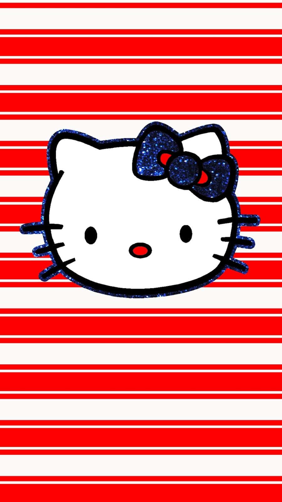 Patriotic Hello Kitty4th July Wallpaper