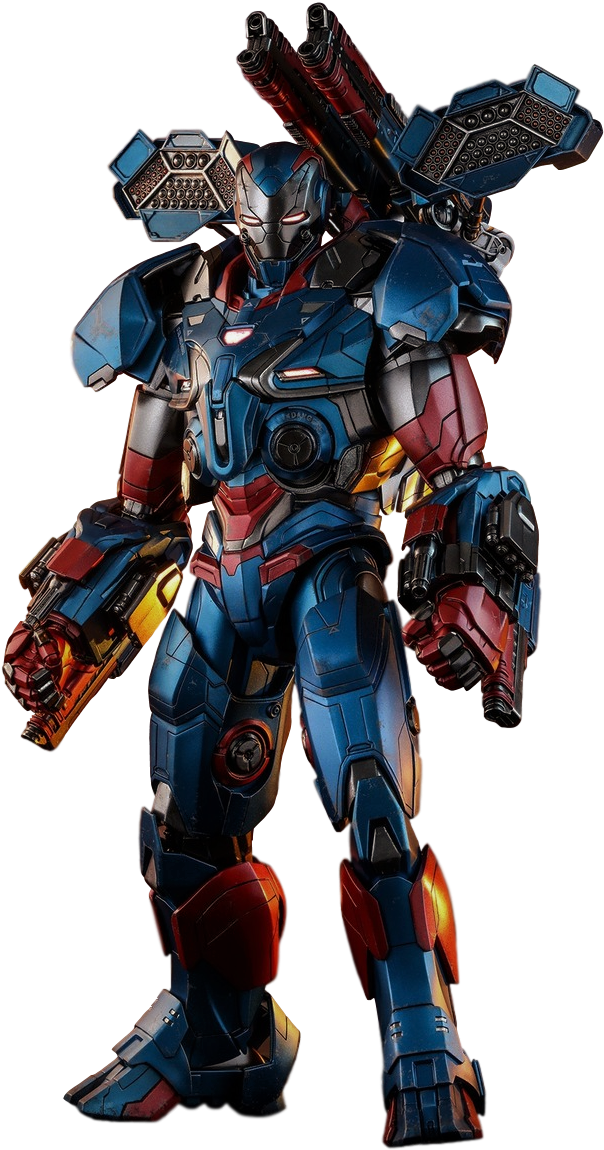 Patriotic Mech Suit PNG