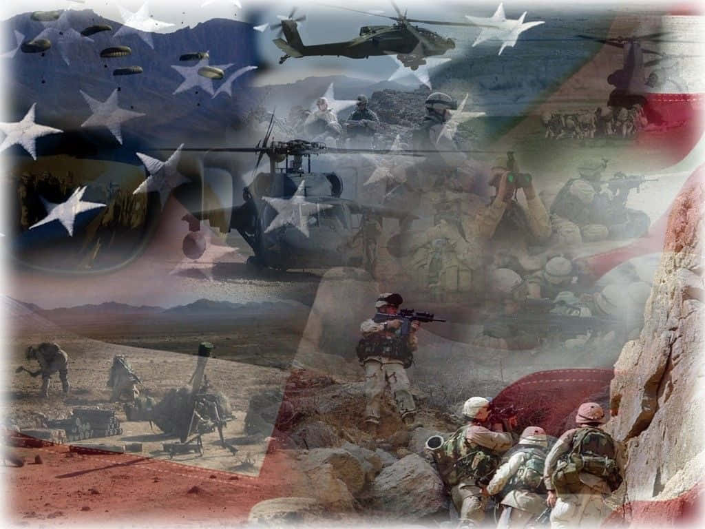 Proudly Representing Our Country Wallpaper
