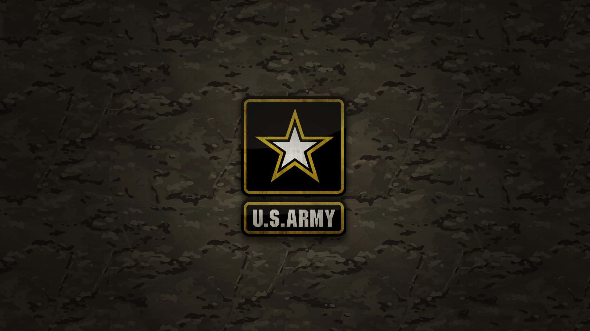 American patriotism shines through a military uniform Wallpaper