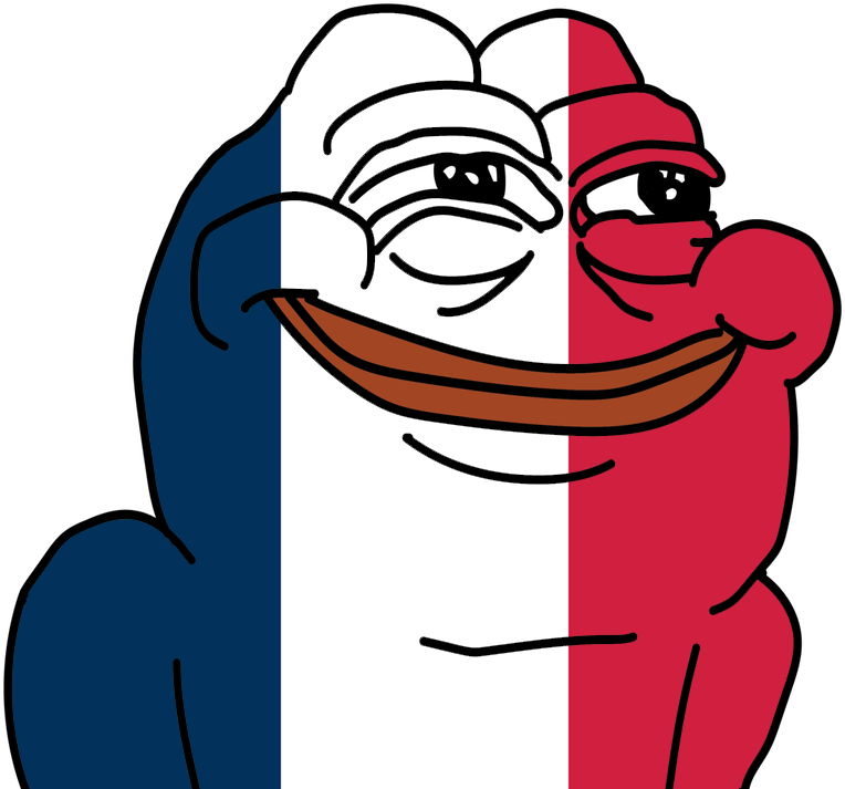 Patriotic Pepe Frog Illustration PNG