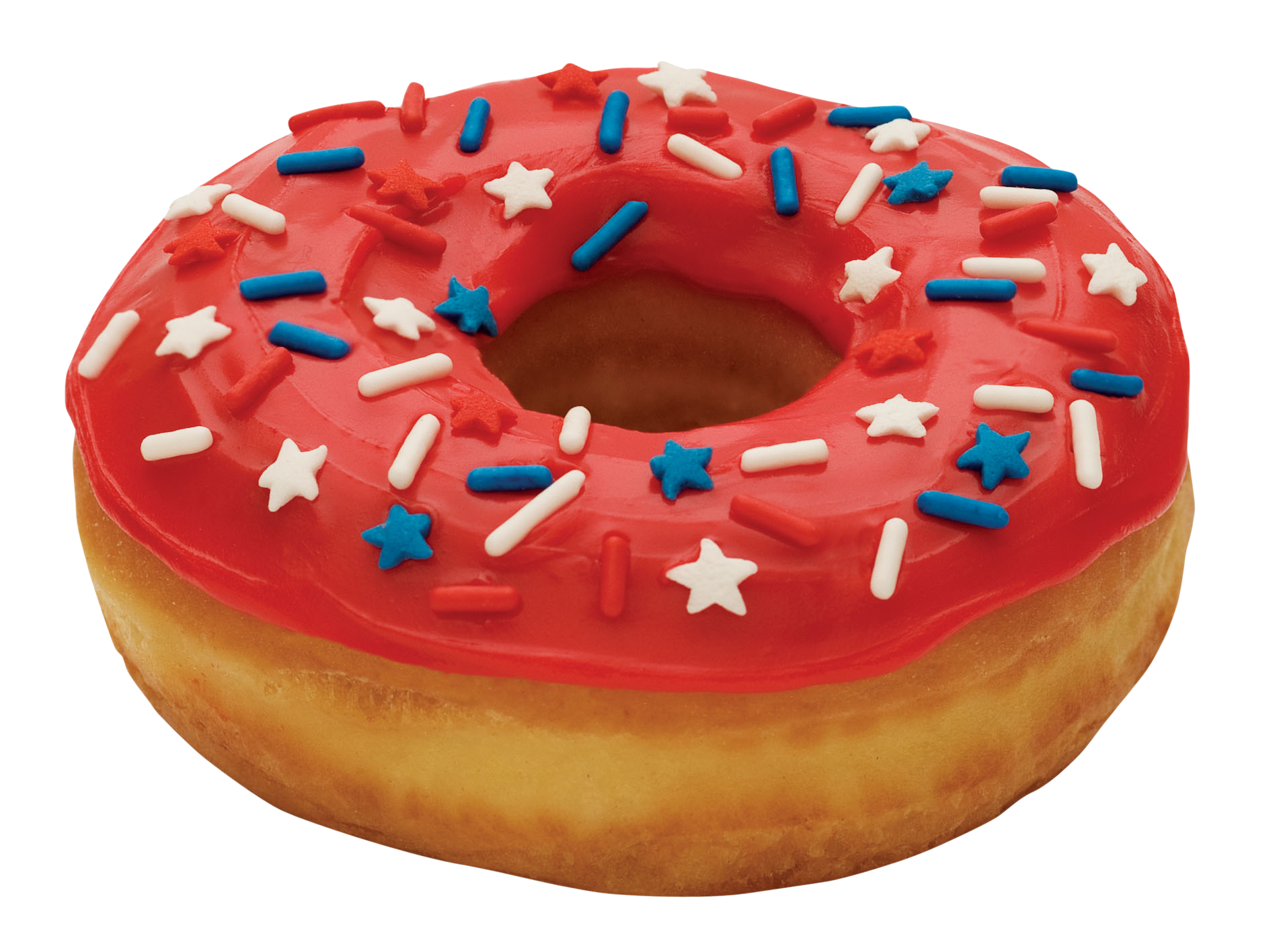 Patriotic Sprinkled Donut.png PNG