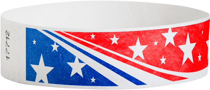 Patriotic Wristband Design PNG