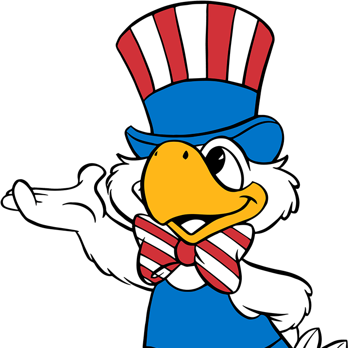 Patriotic_ Duck_ Cartoon_ Character PNG