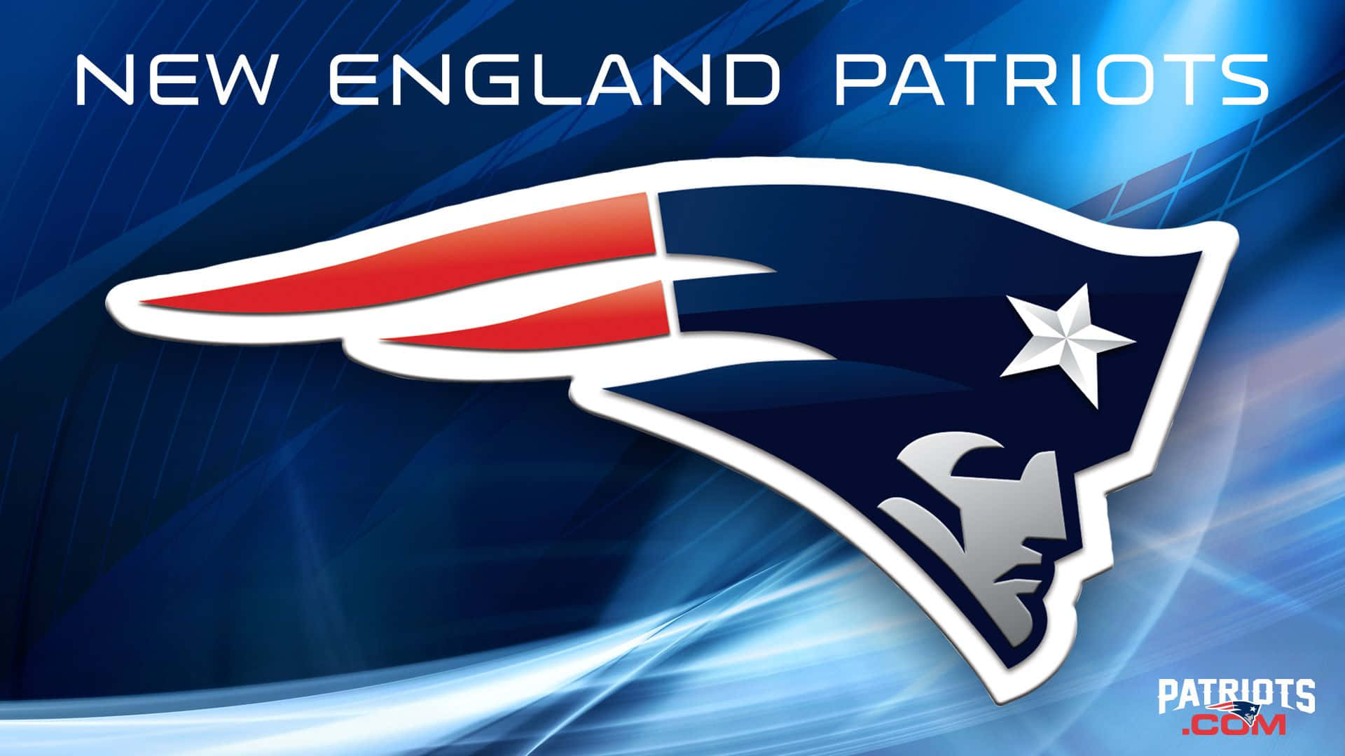 New England Patriots Team Logo in Action