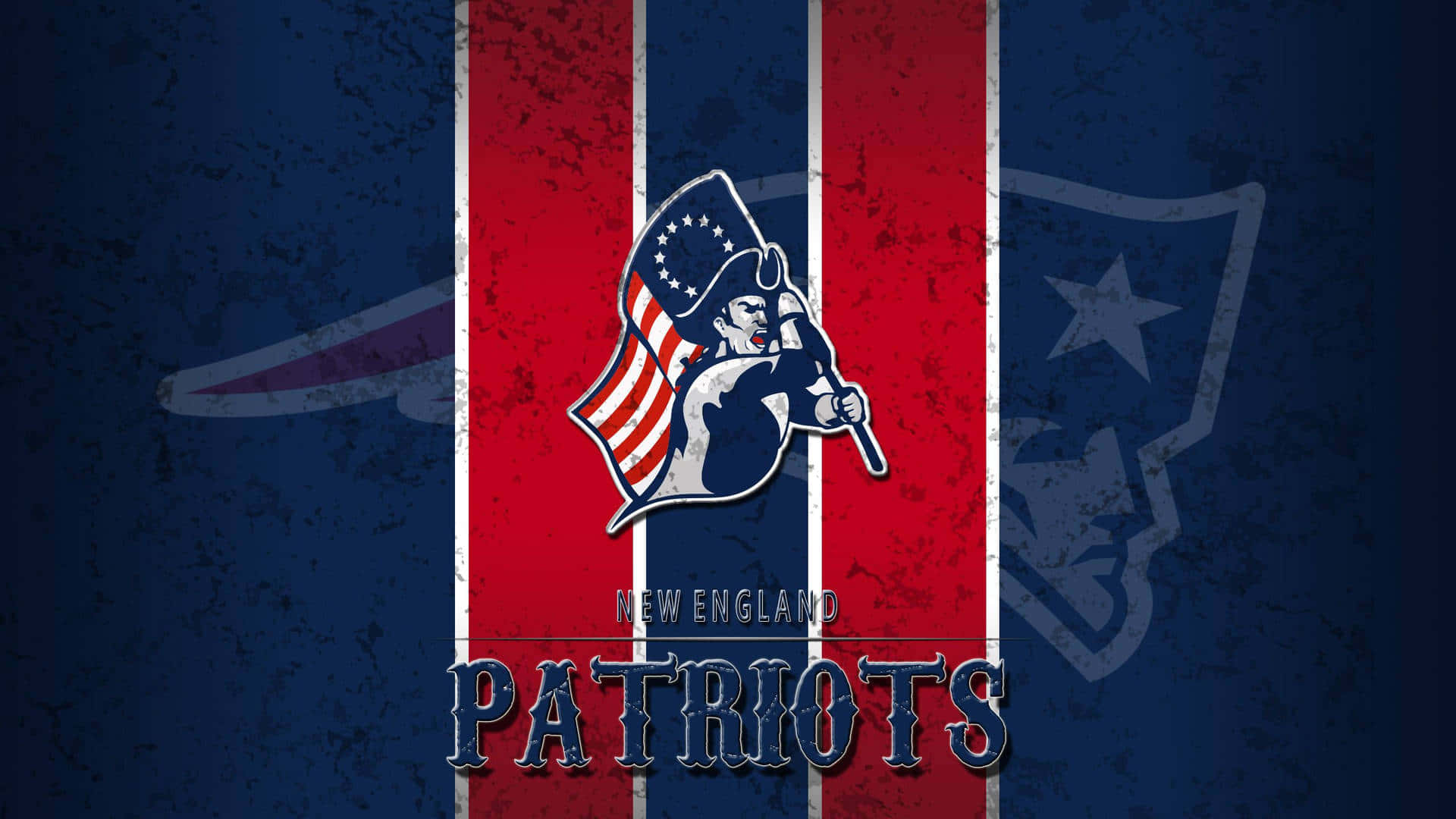 Goditii New England Patriots Sul Tuo Desktop Con Il Wallpaper Dei Patriots. Sfondo