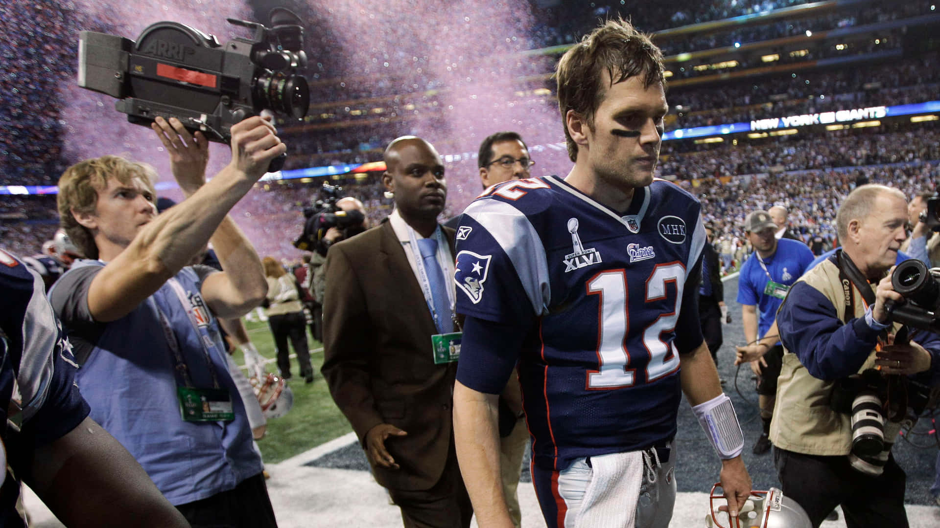 Vuelaalto, Tom Brady Y Los Patriots. Fondo de pantalla