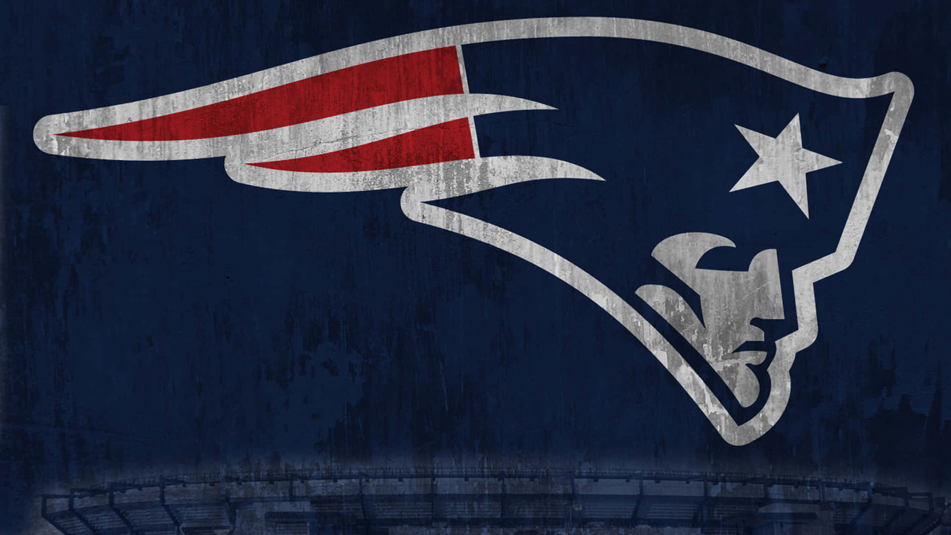 Mostrail Tuo Patriottismo Con Questa Splendida Immagine Per Desktop Dei New England Patriots. Sfondo