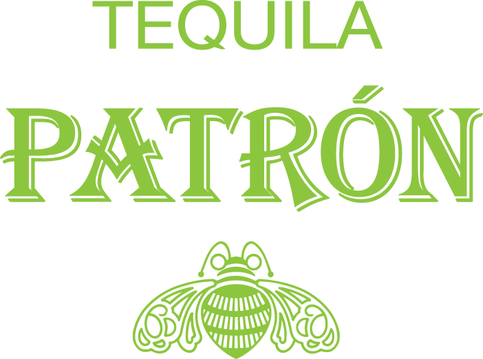 Patron Tequila Logo Neon Green PNG