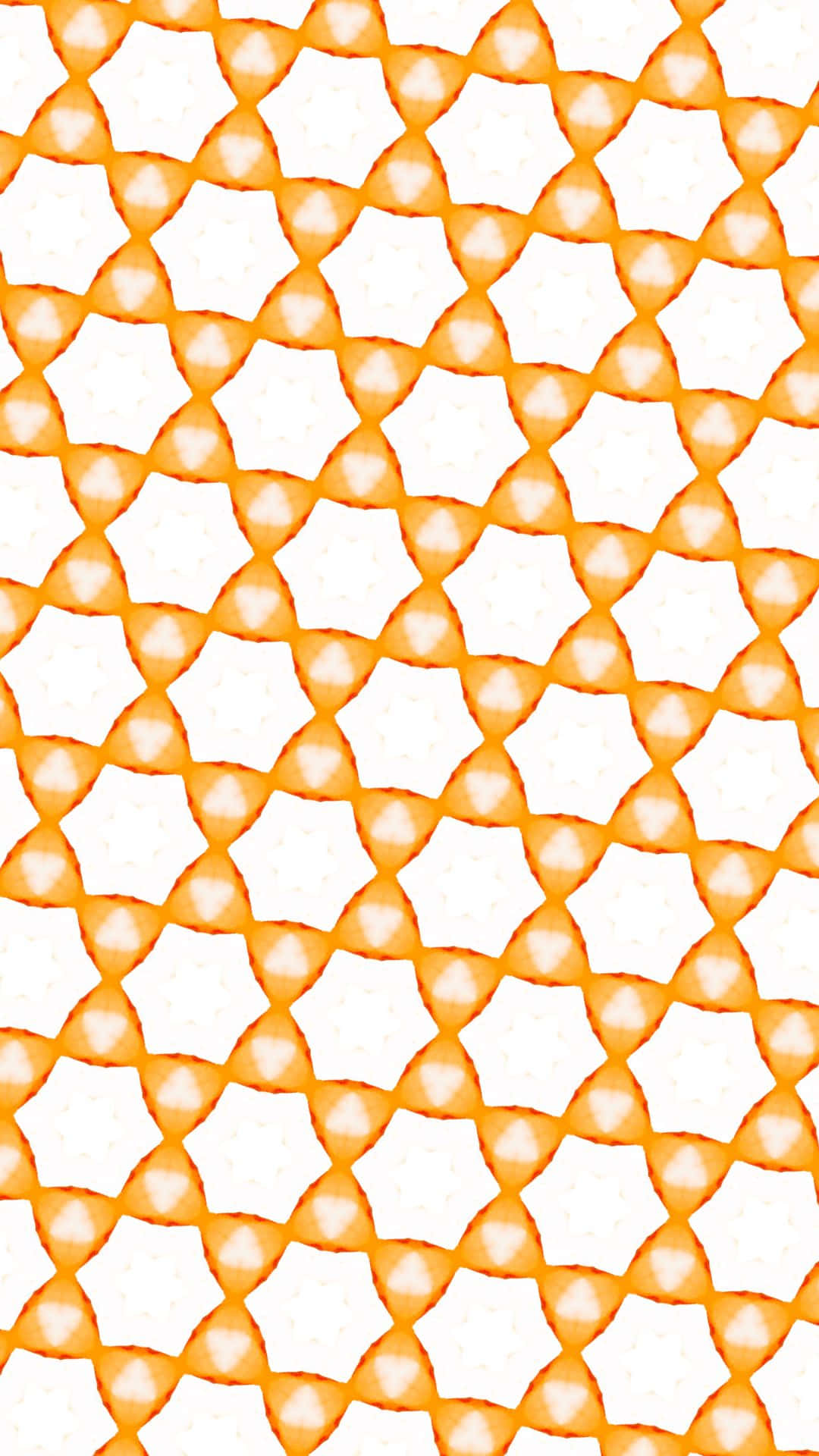 Etmønster Af Orange Og Hvide Linjer.