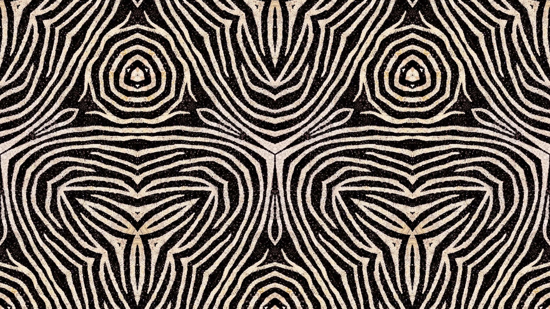 a black and white zebra pattern