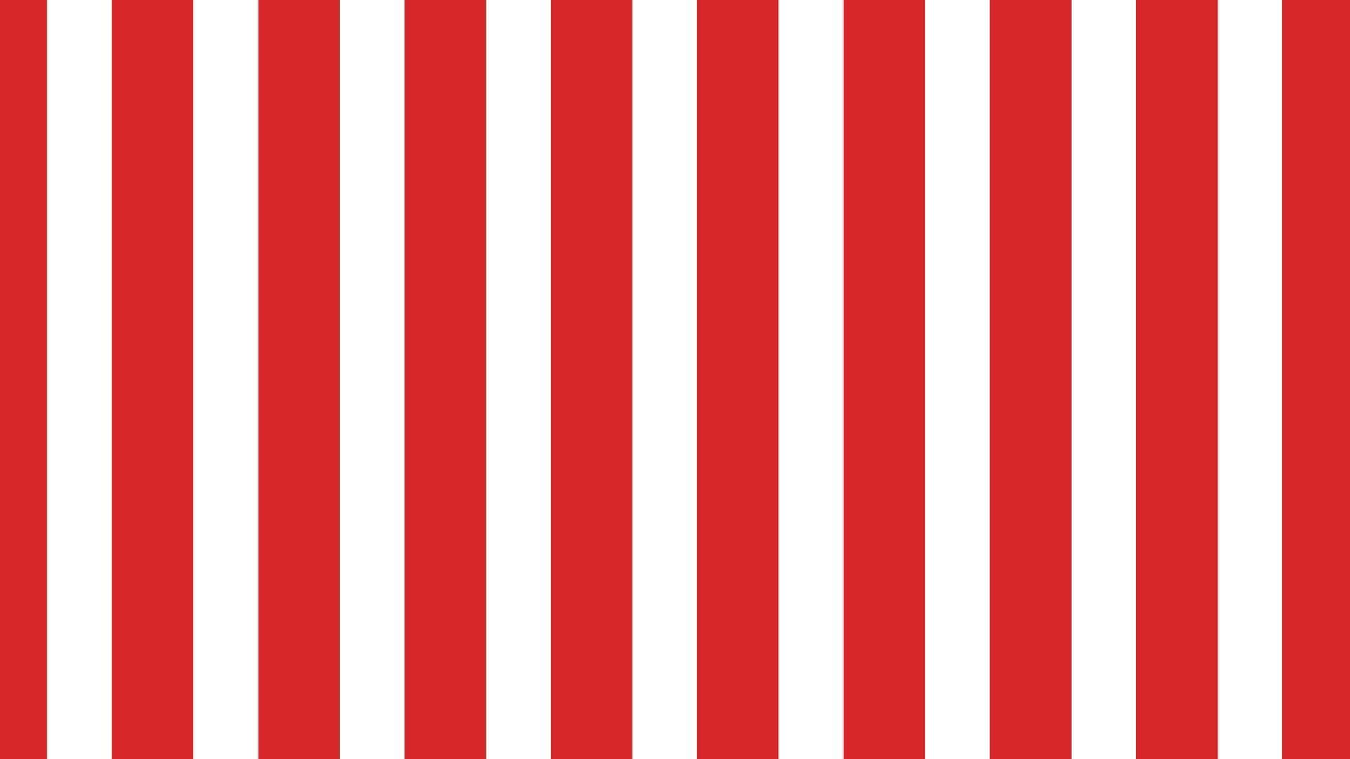 Red And White Stripes Pattern Background