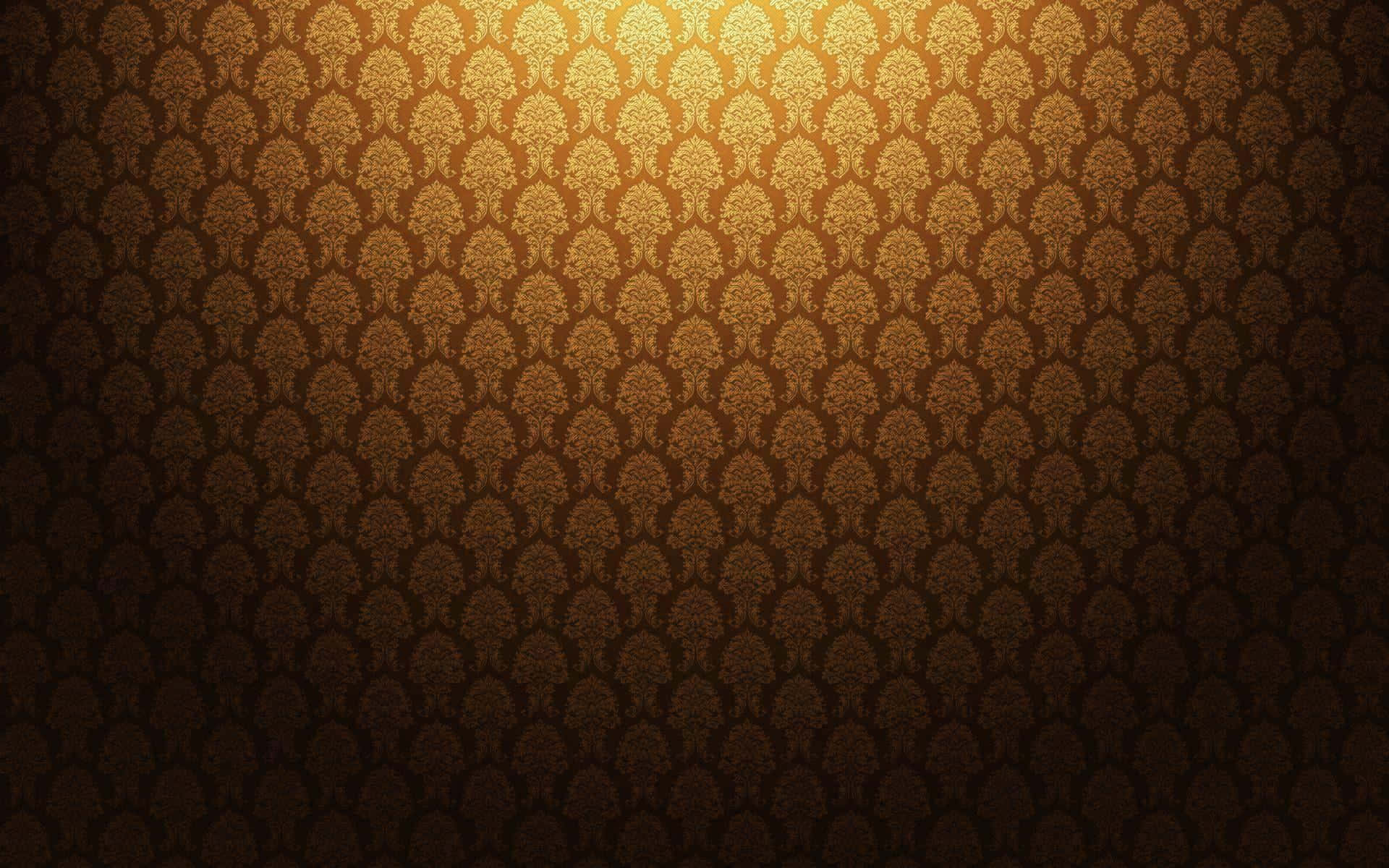 Wallpaper With A Golden Light Shining On It Wallpaper
