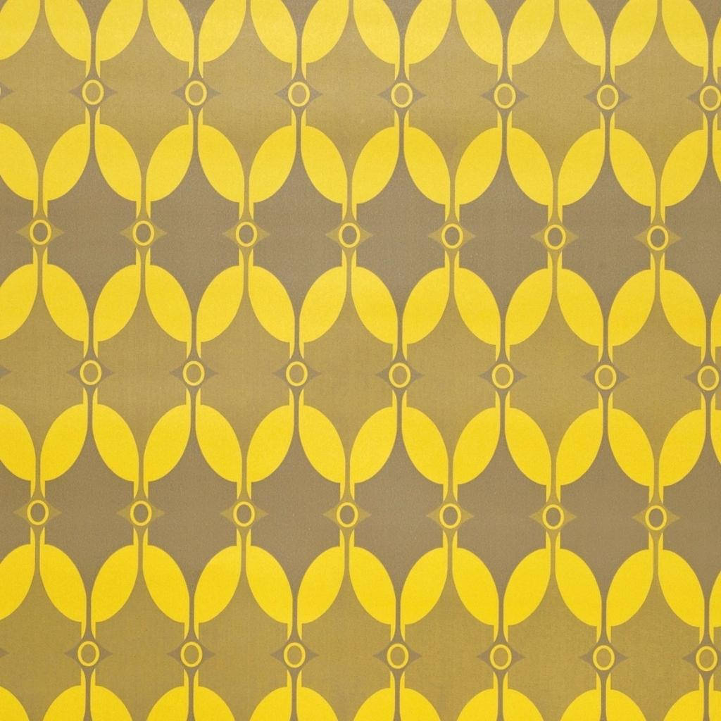 Pattern For Yellow Vintage Aesthetic Design Wallpaper