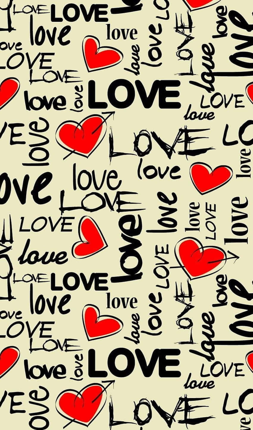Pattern Love Heart Pfp Background