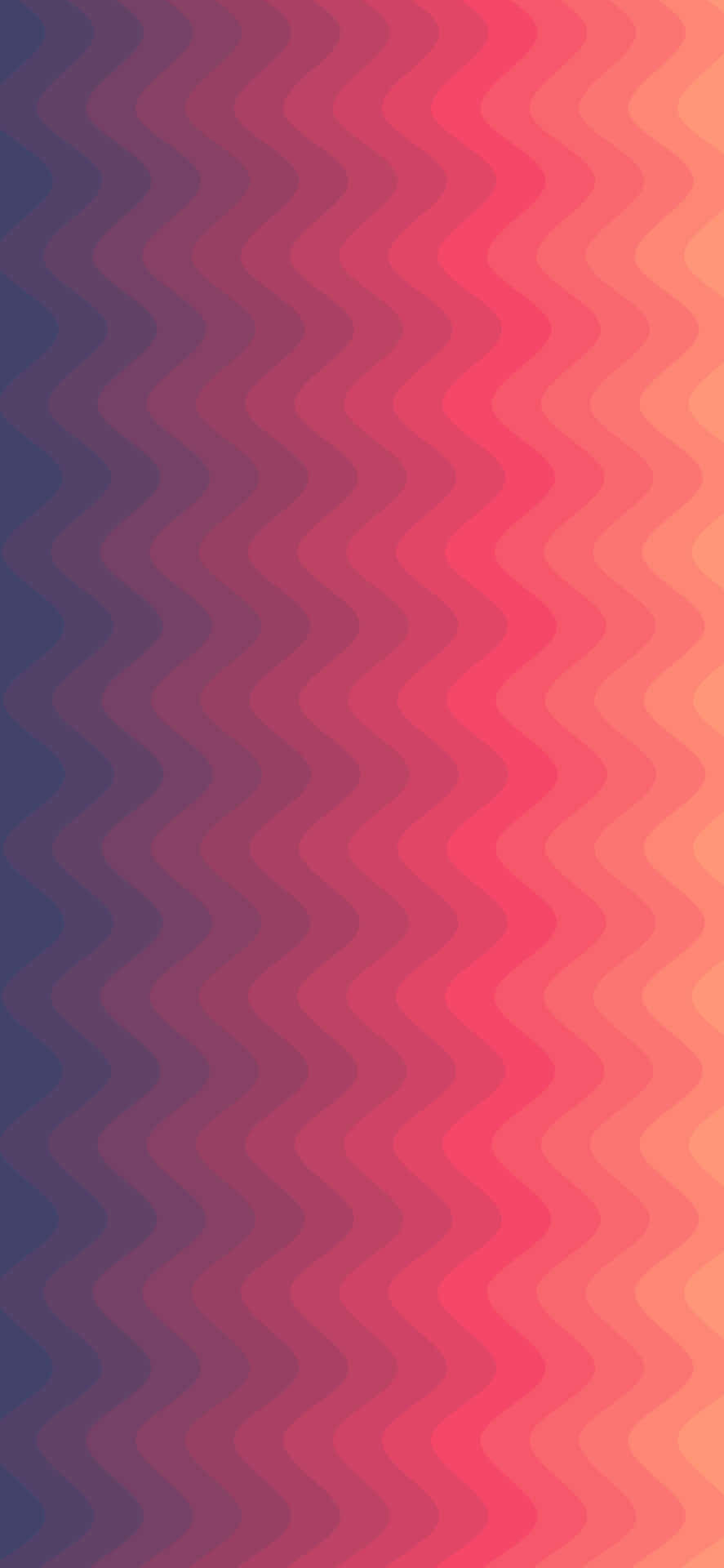 A Colorful Zigzag Pattern With Pink, Orange And Blue Colors Wallpaper