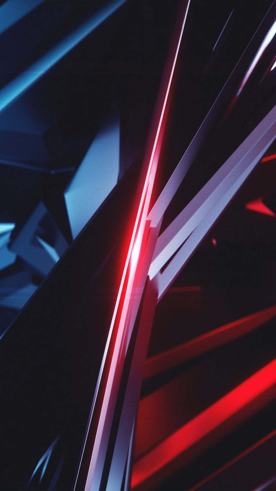 A Dark Background With Red And Blue Lights Wallpaper