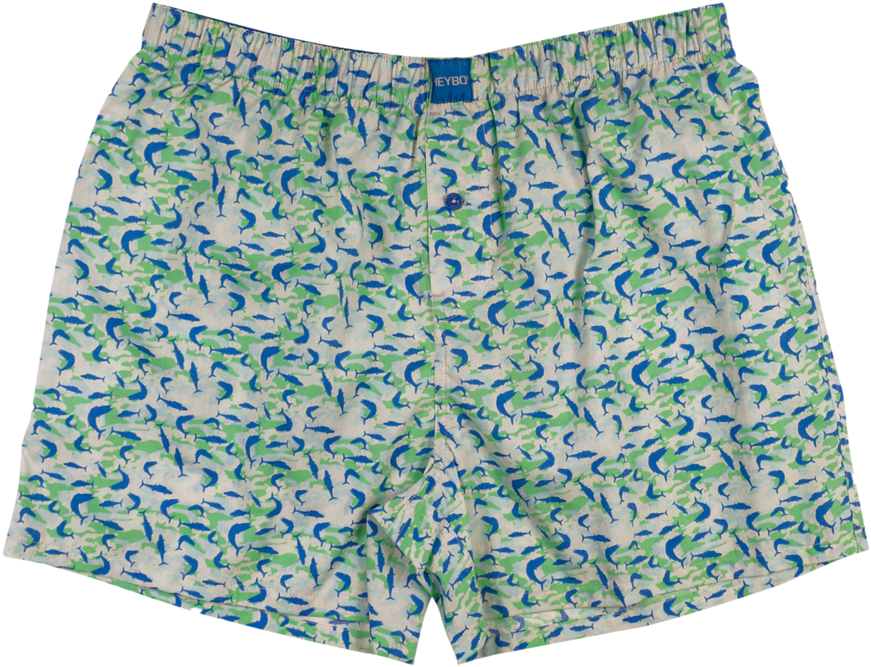 Patterned Boxer Shorts PNG
