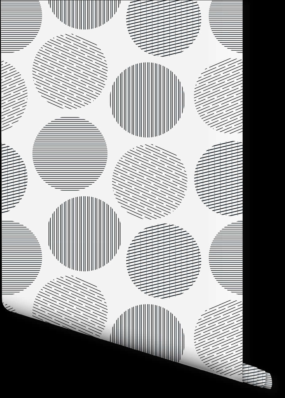 Optical Illusion Circles Pattern Wallpaper PNG