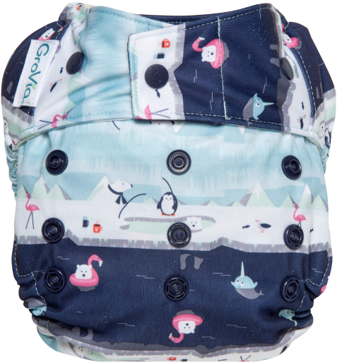Patterned Cloth Diaper PNG