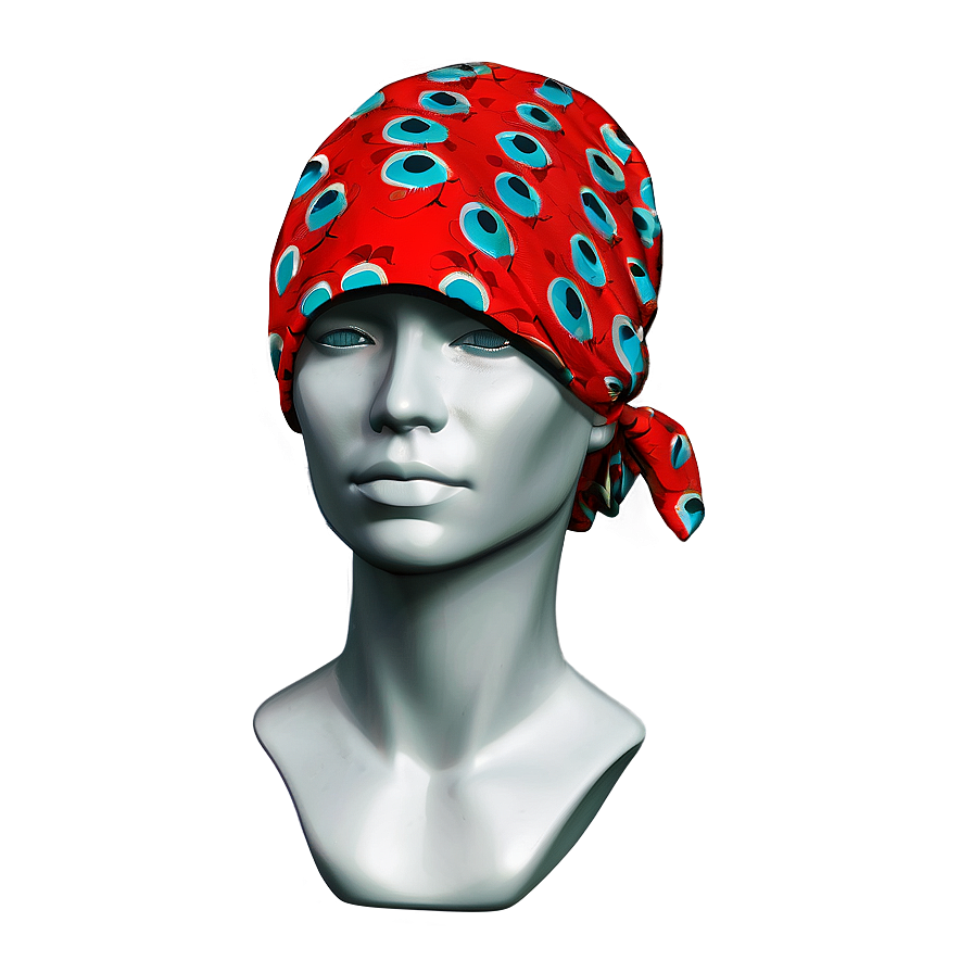 Patterned Durag Png 05252024 PNG