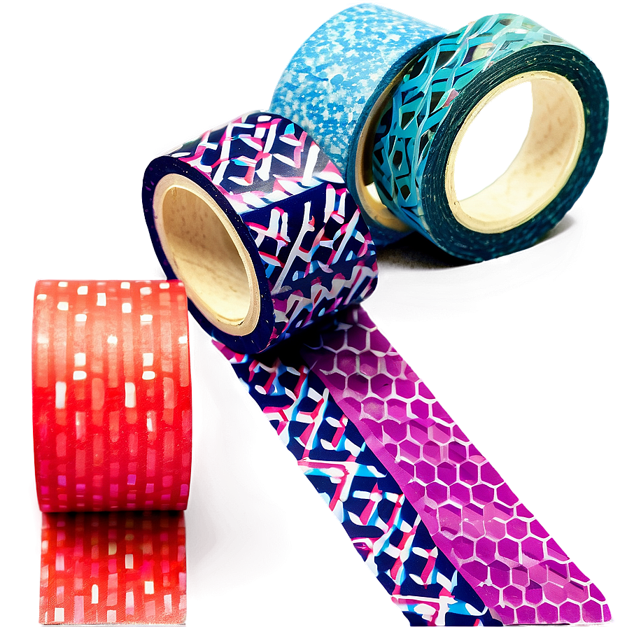 Patterned Washi Tape Png Rfm31 PNG