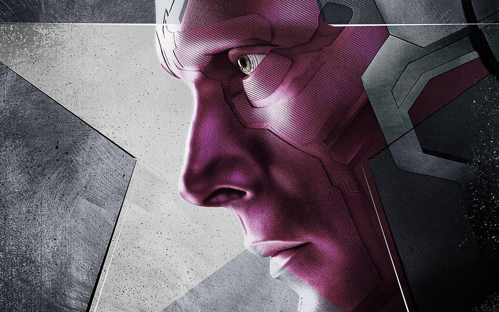Paul Bettany Avengers Vision Marvel Cinematic Universe HD Tapet Wallpaper
