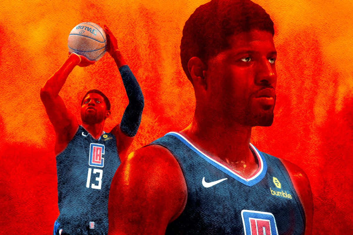 Paul George embraces his new home: The Los Angeles Clippers Wallpaper