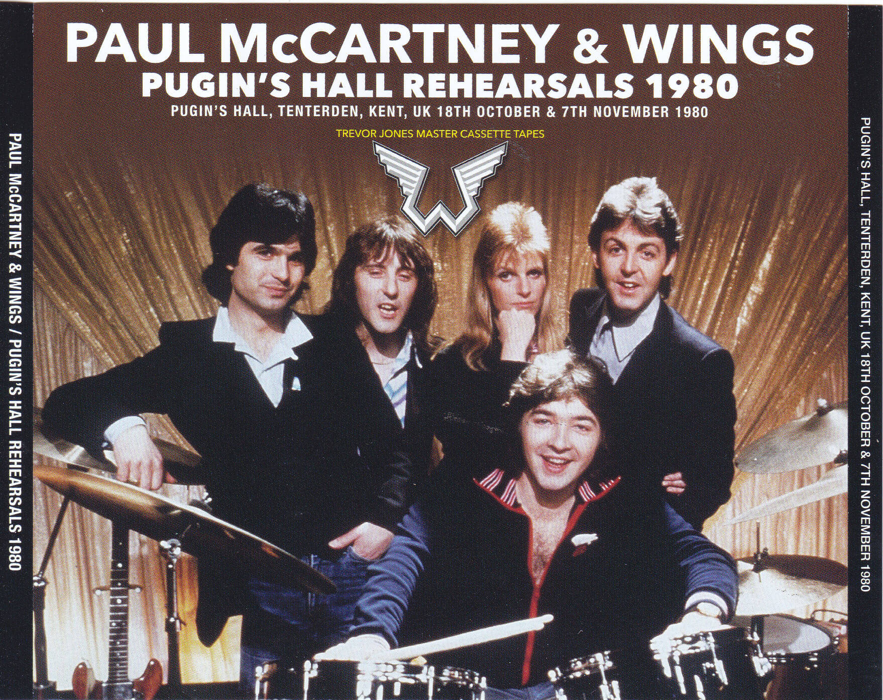Paul Mccartney And Wings Cd Cover Art Wallpaper