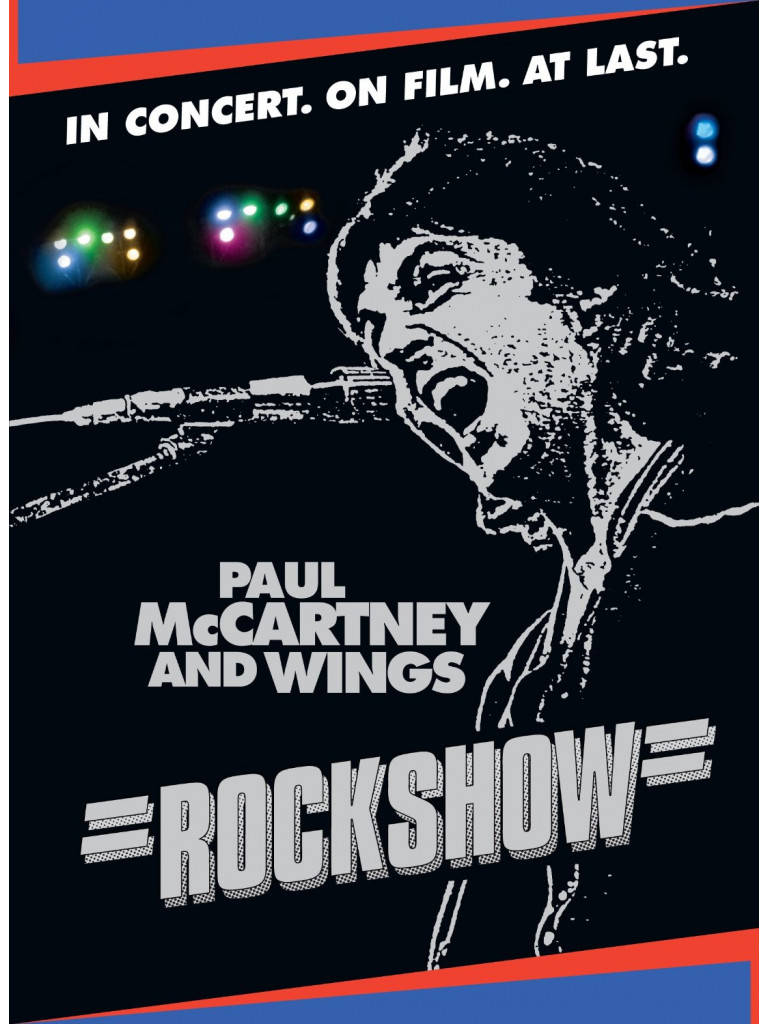 Paul McCartney Og Wings Rockshow Plakat Wallpaper