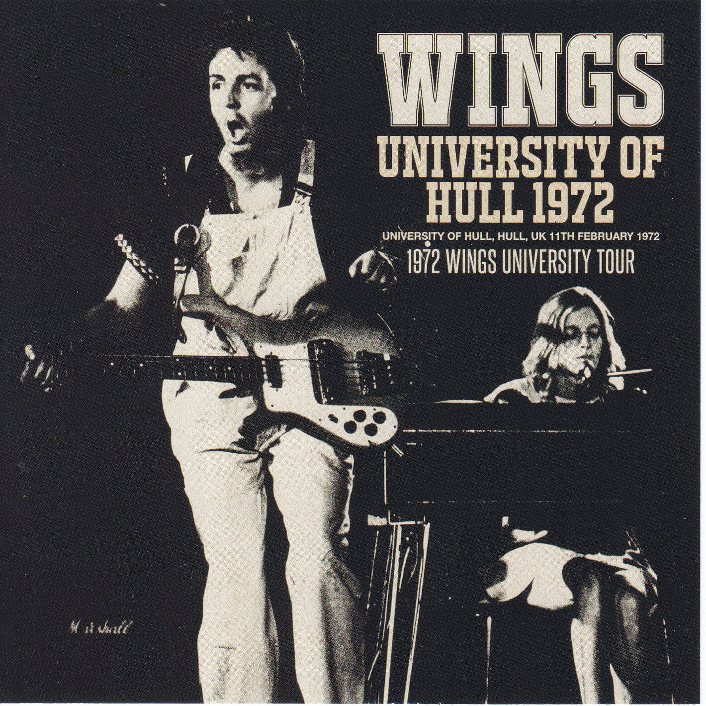 Paul McCartney And Wings University Tour Wallpaper
