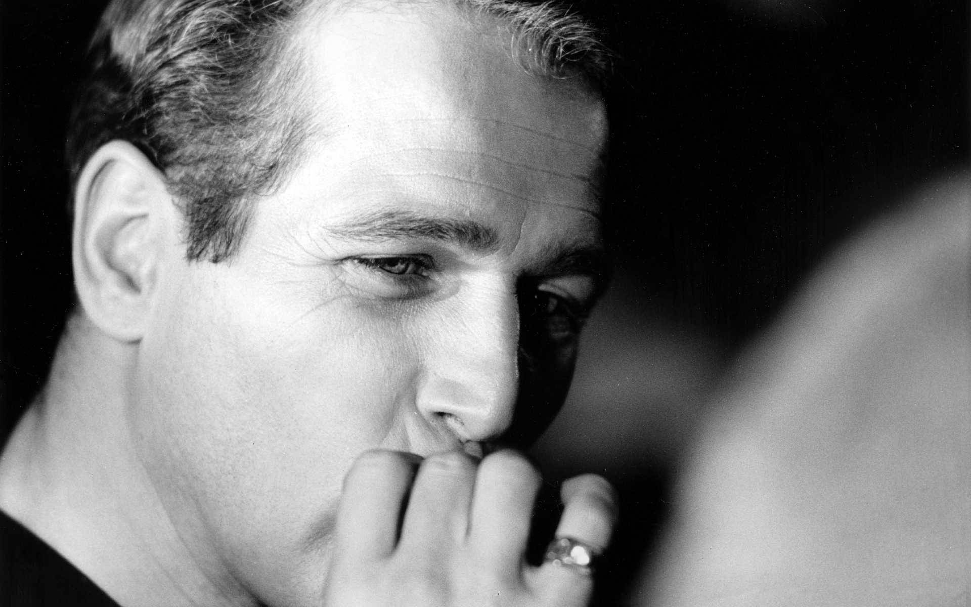 Paul Newman Close-up Shot Wallpaper